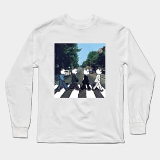 The panda beatles Long Sleeve T-Shirt